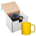 11oz Basic C Handle Ceramic Mug In Mailer