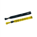 1/2" Sublimated Ribbon Event Wristbands w/ Locking Bead