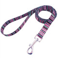 Dye-Sublimation Dog Leash with Adjustable Collar & Carabiner