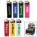 Solid Colored Standard Flint Cigarette Lighter