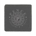 Natural Slate Stone Square Coaster