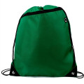 Drawstring Backpack w/ Front Pocket & Earphone Slot 14"x18"