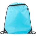 Drawstring Backpack w/ Front Pocket & Earphone Slot 14"x18"