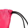 Drawstring Backpack w/ Front Pocket & Earphone Slot 14"x18"