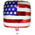 American Flag Metallic Balloon - 18 Inch