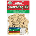 Snowman Ornament Decorating Kit