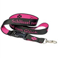 Custom 1" Detachable Woven Lanyards w/ Buckle Release