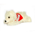So Soft 8" Laying Beanie Animal- Polar Bear
