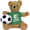 10" Soccer Bear