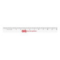 12" Enamel Wood Ruler - English Scale