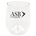 12 oz. Plastic Stemless Wine Glass