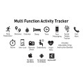 Activity Tracker Wristband 2.0, Full Color Digital