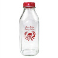 1 Quart Glass Milk Bottle With Lid