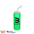 32 oz. Sports Bottle with Flexible Straw