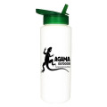 32 oz. Sports Bottle with Straw Cap Lid