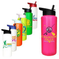 32 oz. Sports Bottle with Straw Cap Lid