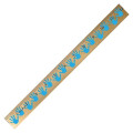 Handprint Background Rulers - Clear Lacquer Finish