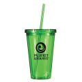 16 oz. Victory Acrylic Tumbler with Straw Lid