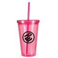 16 oz. Victory Acrylic Tumbler with Straw Lid