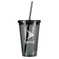 16 oz. Victory Acrylic Tumbler with Straw Lid