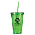 16 oz. Victory Acrylic Tumbler with Straw Lid