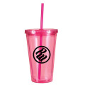 16 oz. Victory Acrylic Tumbler with Straw Lid