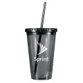 16 oz. Victory Acrylic Tumbler with Straw Lid