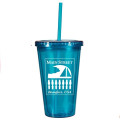 16 oz. Victory Acrylic Tumbler with Straw Lid
