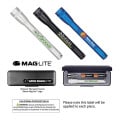 M3A Mini MAGLITE® 2AAA, Full Color Digital