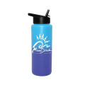 Mood 32 oz. Sports Bottle with Straw Cap Lid