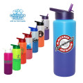Mood 32 oz. Sports Bottle with Straw Cap Lid