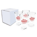 16 oz. Pint Glass - Gift Set of 4