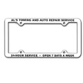 Thin Panel License Plate Frames