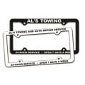 Thin Panel License Plate Frames