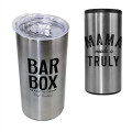12 oz. Stainless Slim Tumbler/Can Cooler