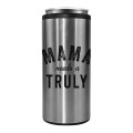 12 oz. Stainless Slim Tumbler/Can Cooler