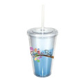 Mood™ 16 oz. Victory Acrylic Tumbler with Straw Lid, Full