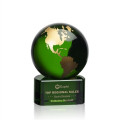 Marcana Globe Award - Green/Gold