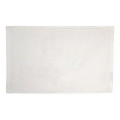 100% Cotton Sport Terry Velour Towel Hem - White