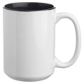 Full Color Sublimated 15 oz. Two-Tone Ceramic Coffee Mug