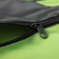 Front Zipper Drawstring Backpack w/ Side Mesh Pocket 14"x18"