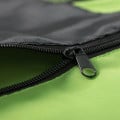 Front Zipper Drawstring Backpack w/ Side Mesh Pocket 14"x18"