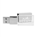Crystal Transparent Fast USB Drive