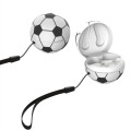 Soccer Style Wireless Earbuds & Charging Case Earphones