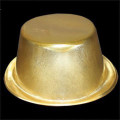 Gold Plastic Top Hats