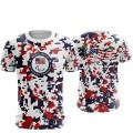 Unisex 160 GSM Birdseye Mesh Sublimated Short Sleeve T-Shirt