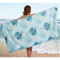 Sublimated Sand Proof Waffle Microfiber Beach Towel