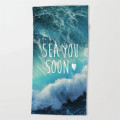 30"x 60" Sublimated Plush Microfiber Beach Towel