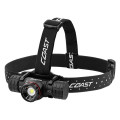 COAST® RECHARGEABLE-DUAL POWER ALUMINUM HEADLAMP
