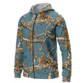TUFGear™ Realtree® Hunting Raglan Camo Zipper Hoodie Pocket